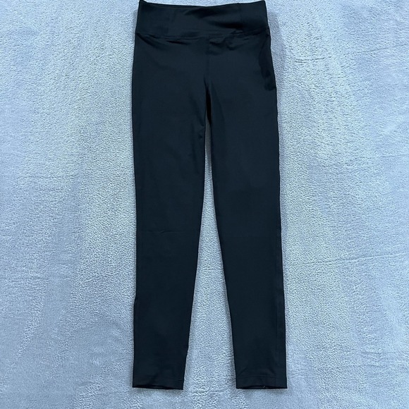 Nike Yoga Leggings Girls L Dri Fit Tight Fit‎ Pants DQ8917-010 Black - Picture 1 of 14